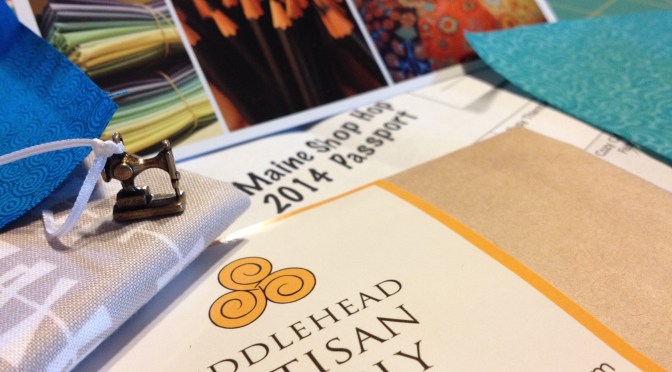 Maine Quilt Shop Hop 2014: Day 1, 2 Stores Down!