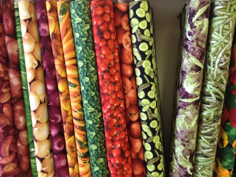 Yardgoods Center has a wide variety of themed fabric.