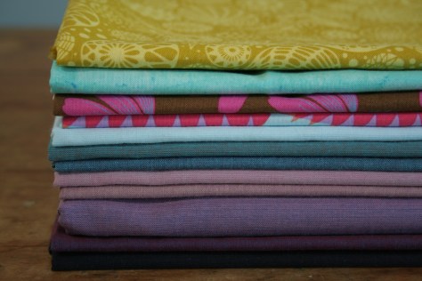 Shot cottons and fabric stash addition