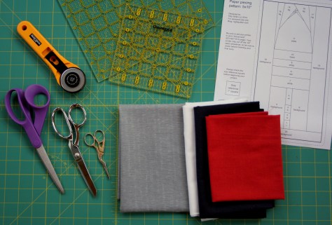 preparing for paper piecing