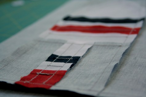 enjoy the back of your paper pieced block!