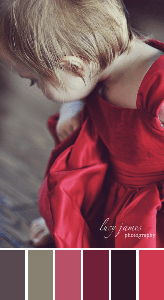 red color palette