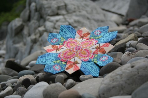 Lark by Amy Butler lends itself well to "fussy cutting".