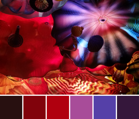 glass art color palette