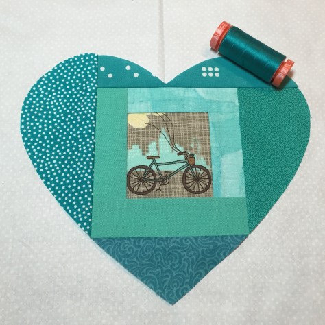 key to a bicyclists heart