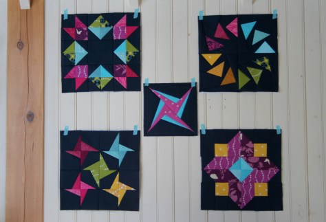 navy is the new black quilt blocks