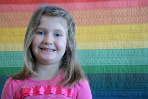 maddie and her quilt