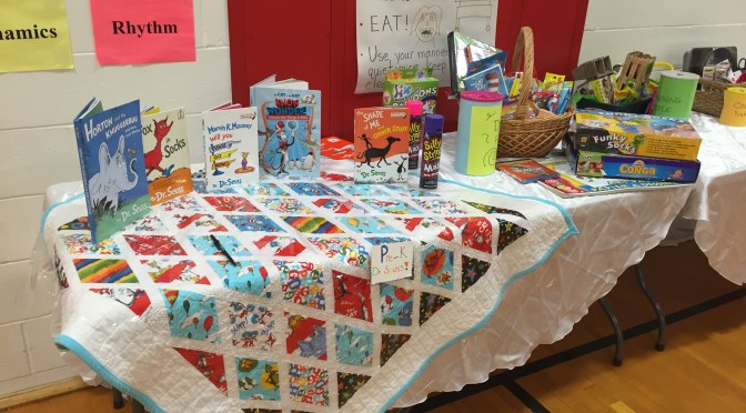 March Finish {ALYoF}: Dr Seuss Diamonds Quilt
