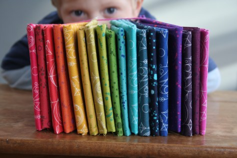 alison glass sun prints fabric rainbow