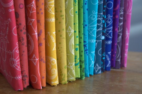 alison glass sun prints fabric rainbow