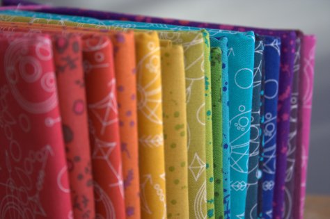 alison glass sun prints fabric rainbow