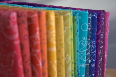 alison glass sun prints fabric rainbow