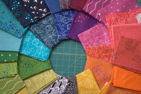 alison glass rainbow fabric