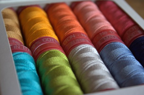 aurifil 12wt thread by bari j