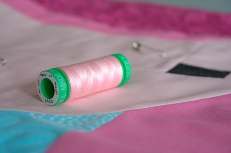 hazel hedgehog quilting plan with aurifil