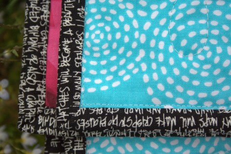 machine binding close up