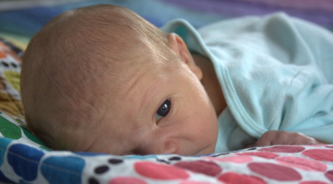 Baby Finn at 3 days old
