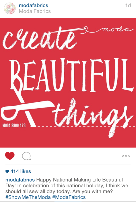 create beautiful things moda fabrics