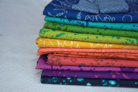 alison glass carolyn friedlander fabric rainbow