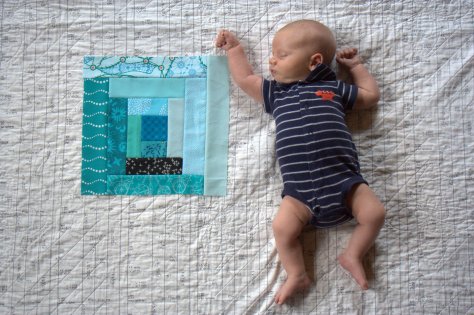 20 minute quilt block finn 1 month