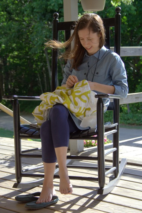 carolyn friedlander slow stitching maine
