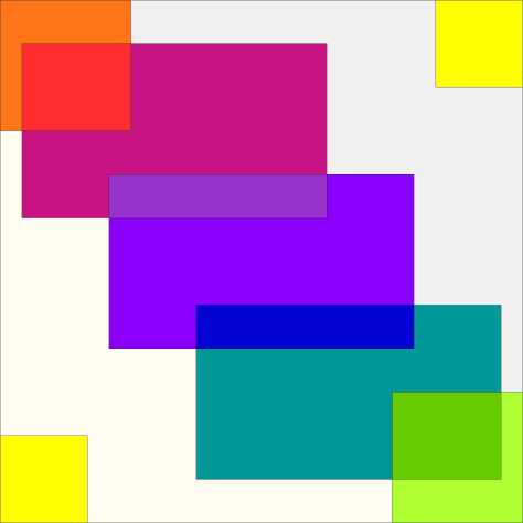 Transparency Play Block rainbow color