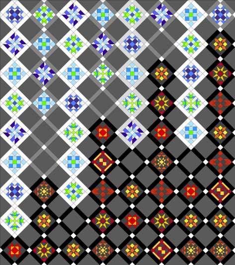 Farmer's Wife Layout 1: Warm Cool Converge