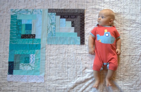 monthly milestone quilt 3 months