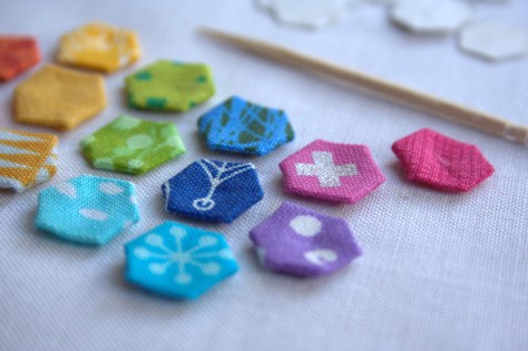 super teeny tiny epp hexagons 1/4"