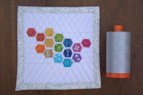 mini mini modern hexies