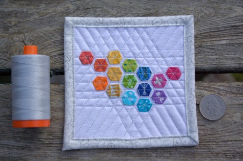 mini mini modern hexies