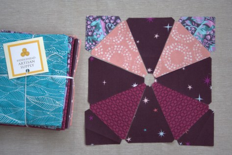 fiddlehead artisan supply autumn dusk kaleidoscope pillow sizzix tutorial