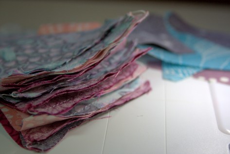 kaleidoscope block chain piecing