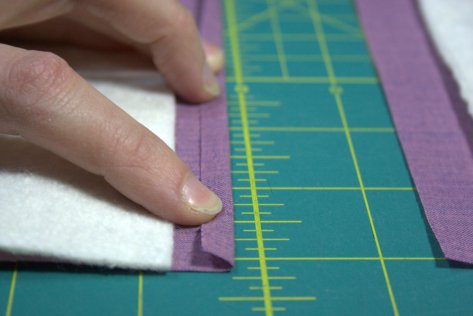 pillow envelope backing tutorial