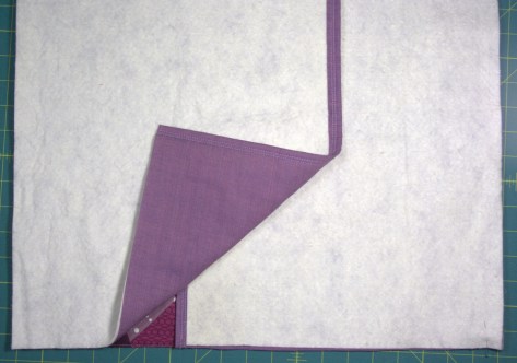 pillow envelope backing tutorial