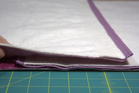 pillow envelope backing tutorial