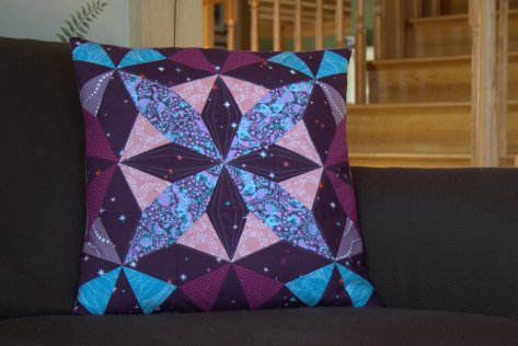 kaleidoscope pillow tutorial