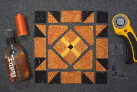 farmers wife 9 autumn quilt block tutorial