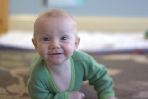 finn 7 month milestone quilt block