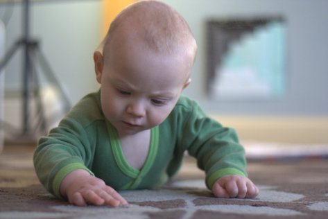finn 7 month milestone quilt block