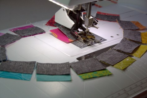 chain piecing