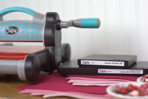 heart garland tutorial sizzix