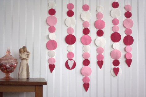 heart garland tutorial sizzix