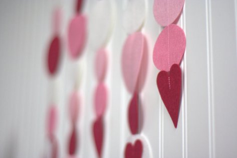heart garland tutorial sizzix