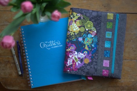 alison glass quilters planner cover