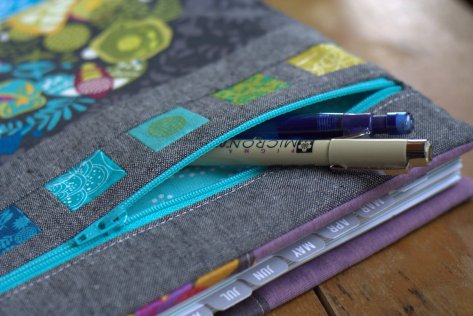 alison glass quilters planner cover