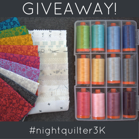 Giveaway nightquilter 3K IG