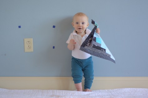 finn 10 months milestone quilt