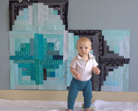 finn 10 months milestone quilt