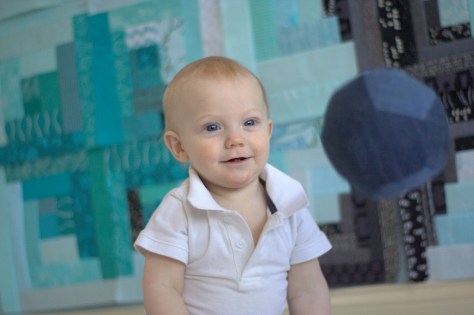 finn 10 months milestone quilt